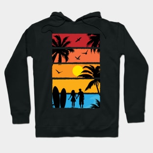 Summer Sky Beach Side Hoodie